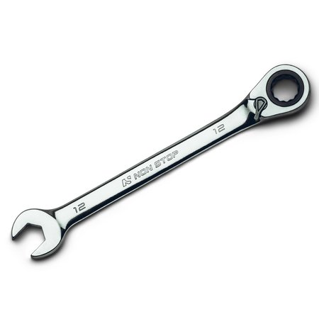 NON STOP AUTO TOOLS 12mm Ultrafine 120Tooth Reversible Ratcheting Combination Wrench NS71012